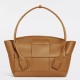 Fake Bottega Veneta Arco Medium Bag Caramel Grained  Replica
