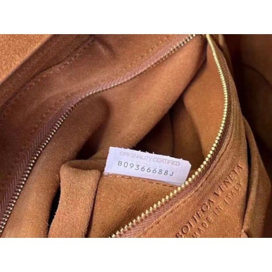 Fake Bottega Veneta Arco Medium Bag Caramel Grained  Replica