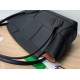 Replica Bottega Veneta Arco Medium Bag Black Grained 
