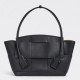 Replica Bottega Veneta Arco Medium Bag Black Grained 