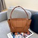 Replica Bottega Veneta Arco Medium Bag Caramel Intrecciato Calfskin