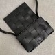 Replica Bottega Veneta Cassette Bag Black Lambskin