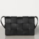 Replica Bottega Veneta Cassette Bag Black Lambskin