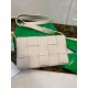 Replica Bottega Veneta Cassette Bag White Grained 