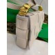 Replica Bottega Veneta Cassette Bag White Grained 