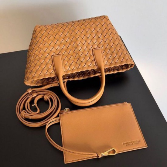 Replica Bottega Veneta Mini Cabat Bag Caramel Intrecciato Lambskin Replica Bottega Veneta Mini Cabat Bag Caramel Intrecciato Lambskin