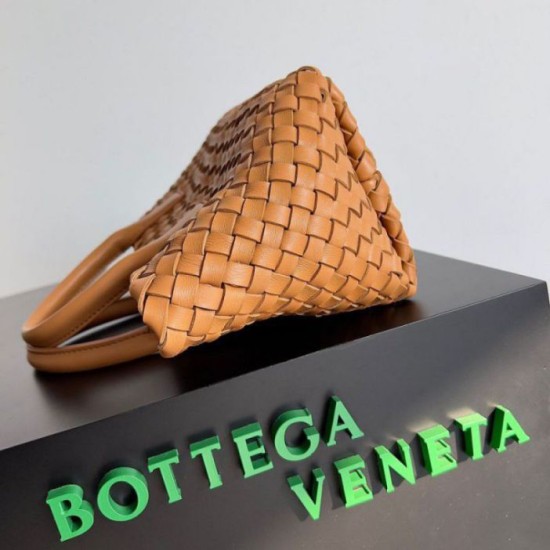 Replica Bottega Veneta Mini Cabat Bag Caramel Intrecciato Lambskin Replica Bottega Veneta Mini Cabat Bag Caramel Intrecciato Lambskin