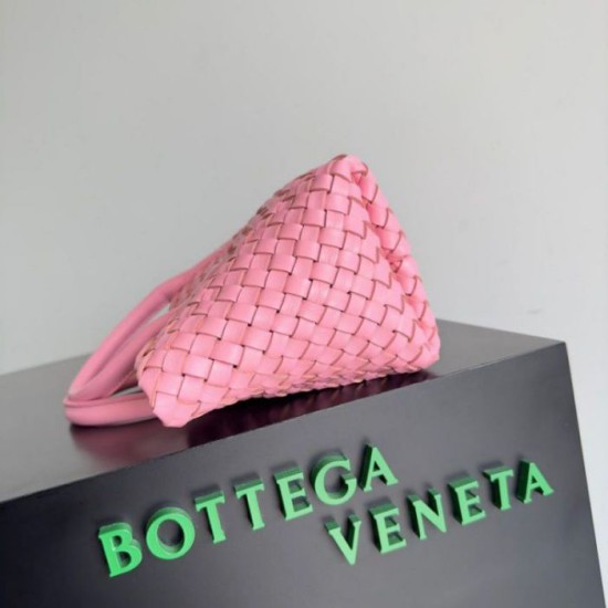 Fake Bottega Veneta Mini Cabat Bag Ribbon Intrecciato Lambskin Replica