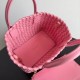 Fake Bottega Veneta Mini Cabat Bag Ribbon Intrecciato Lambskin Replica