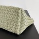 Fake Bottega Veneta Mini Cabat Bag Travertine Intrecciato Lambskin Replica Replica Bottega Veneta Mini Cabat Bag Travertine Intrecciato Lambskin