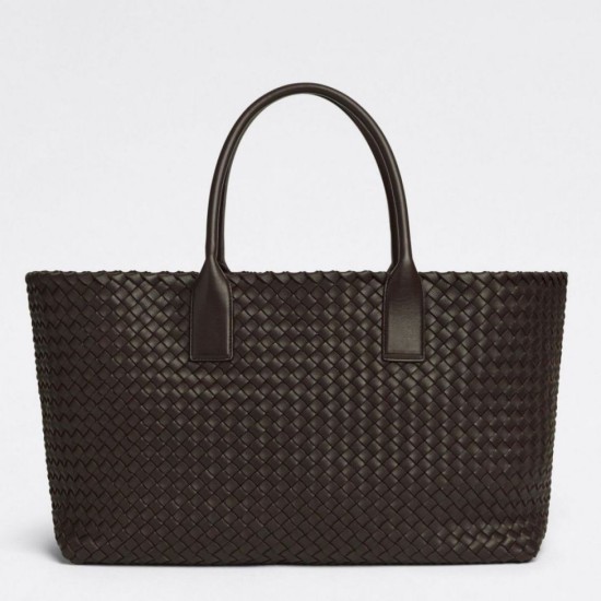 Fake Bottega Veneta Medium Cabat Bag Fondant Intrecciato Lambskin Replica