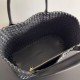Replica Bottega Veneta Medium Cabat Bag Black Intrecciato Lambskin Replica Bottega Veneta Medium Cabat Bag Black Intrecciato Lambskin