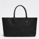 Replica Bottega Veneta Medium Cabat Bag Black Intrecciato Lambskin Replica Bottega Veneta Medium Cabat Bag Black Intrecciato Lambskin