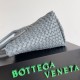 Replica Bottega Veneta Cabat Medium Bag Thunder Intrecciato Lambskin