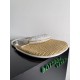 Fake Bottega Veneta Gemelli Medium Bag Natural Raffia Replica