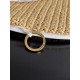 Fake Bottega Veneta Gemelli Medium Bag Natural Raffia Replica