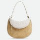 Fake Bottega Veneta Gemelli Medium Bag Natural Raffia Replica
