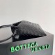Replica Bottega Veneta Mini Hop Bag Black Intrecciato Calfskin Replica Bottega Veneta Mini Hop Bag Black Intrecciato Calfskin