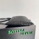 Replica Bottega Veneta Mini Hop Bag Black Intrecciato Calfskin Replica Bottega Veneta Mini Hop Bag Black Intrecciato Calfskin