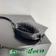 Replica Bottega Veneta Mini Hop Bag Black Intrecciato Calfskin Replica Bottega Veneta Mini Hop Bag Black Intrecciato Calfskin