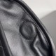 Fake Bottega Veneta Small Hop Bag Black Intrecciato Calfskin Replica