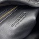 Fake Bottega Veneta Small Hop Bag Black Intrecciato Calfskin Replica