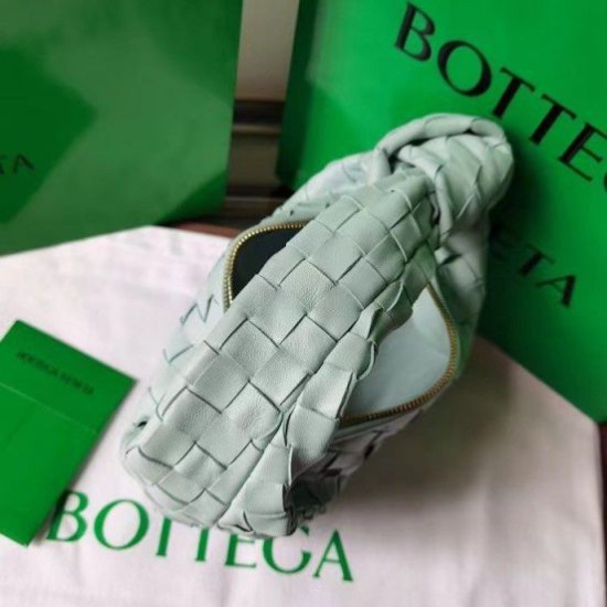 Replica Bottega Veneta BV Jodie Mini Bag Teal Washed Intrecciato Lambskin Replica Bottega Veneta BV Jodie Mini Bag Teal Washed Intrecciato Lambskin