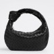 Replica Bottega Veneta BV Jodie Teen Bag Black Intrecciato 