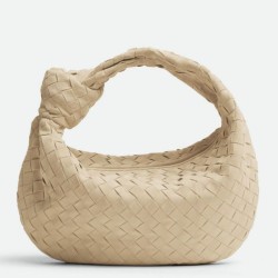 Replica Bottega Veneta BV Jodie Teen Bag Porridge Suede Calfskin