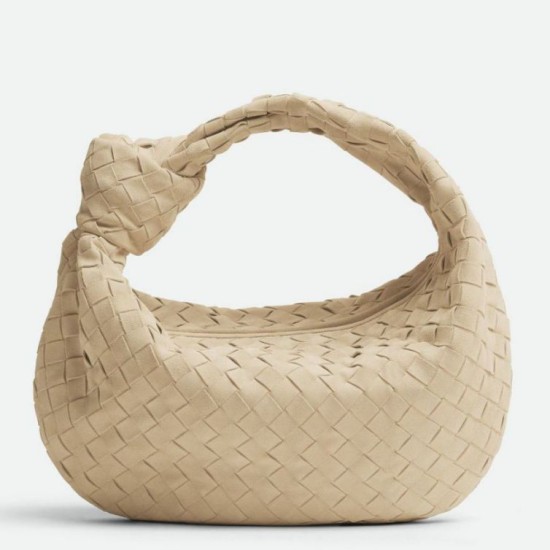Replica Bottega Veneta BV Jodie Teen Bag Porridge Suede Calfskin