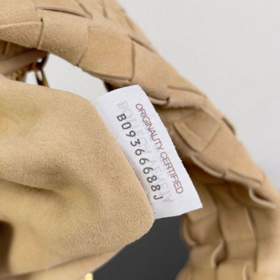 Replica Bottega Veneta BV Jodie Teen Bag Porridge Suede Calfskin