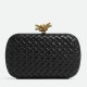 Replica Bottega Veneta Knot Minaudiere Clutch Black Intrecciato Lambskin Replica Bottega Veneta Knot Minaudiere Clutch Black Intrecciato Lambskin