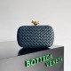 Fake Bottega Veneta Knot Minaudiere Clutch Space Intrecciato Lambskin Replica