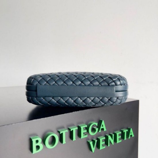 Fake Bottega Veneta Knot Minaudiere Clutch Space Intrecciato Lambskin Replica