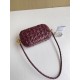 Replica Bottega Veneta Knot Minaudiere On Strap Barolo Foulard Intreccio 