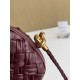 Replica Bottega Veneta Knot Minaudiere On Strap Barolo Foulard Intreccio 