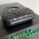 Fake Bottega Veneta Knot Minaudiere On Strap Black Foulard Intreccio  Replica