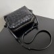 Replica Bottega Veneta Small Loop Crossbody Bag Black Intrecciato Lambskin Replica Bottega Veneta Small Loop Crossbody Bag Black Intrecciato Lambskin