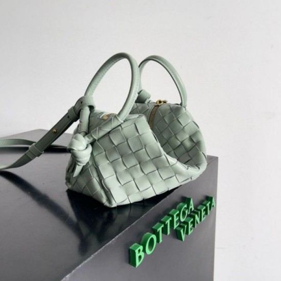 Replica Bottega Veneta Small Loop Crossbody Bag Sauge Intrecciato Lambskin Fake Bottega Veneta Small Loop Crossbody Bag Sauge Intrecciato Lambskin Replica