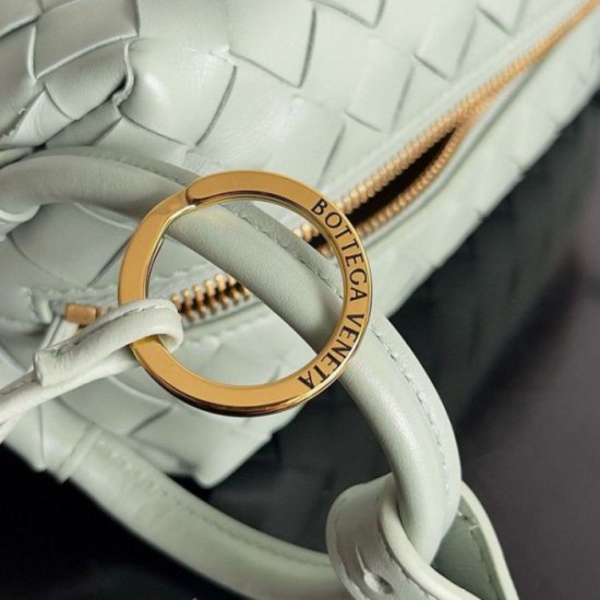 Replica Bottega Veneta Small Loop Crossbody Bag Sauge Intrecciato Lambskin Fake Bottega Veneta Small Loop Crossbody Bag Sauge Intrecciato Lambskin Replica