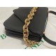 Fake Bottega Veneta Mount Medium Envelope Bag Black Calfskin Replica
