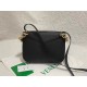 Fake Bottega Veneta Mount Medium Envelope Bag Black Calfskin Replica