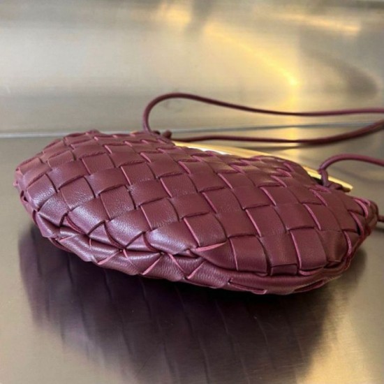 Replica Bottega Veneta Sardine Mini Bag Barolo Intrecciato Lambskin