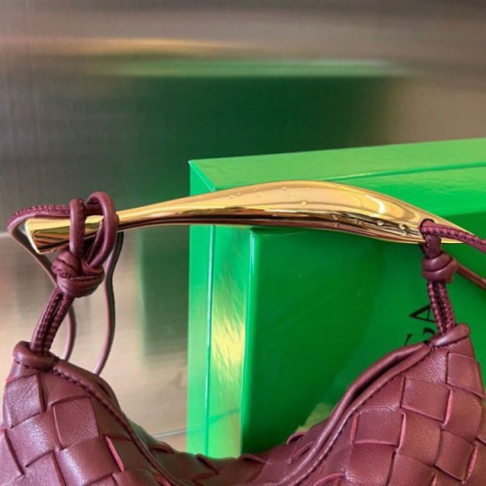 Replica Bottega Veneta Sardine Mini Bag Barolo Intrecciato Lambskin