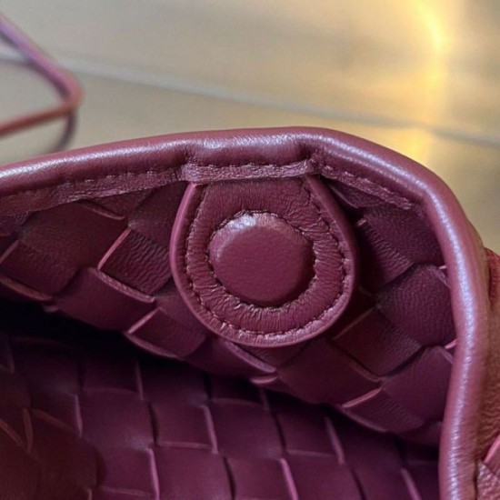 Replica Bottega Veneta Sardine Mini Bag Barolo Intrecciato Lambskin