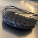 Replica Bottega Veneta Sardine Mini Bag Black Intrecciato Lambskin
