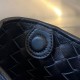 Replica Bottega Veneta Sardine Mini Bag Black Intrecciato Lambskin