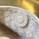 Replica Bottega Veneta Sardine Mini Bag White Intrecciato Lambskin