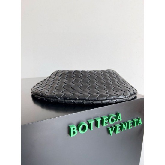 Replica Bottega Veneta Sardine Small Bag with Chain Black Lambskin Replica Bottega Veneta Sardine Small Bag with Chain Black Lambskin