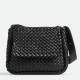 Fake Bottega Veneta Cobble Small Bag Black Intrecciato  Replica